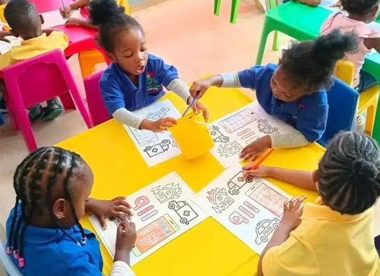 Children in full day program
